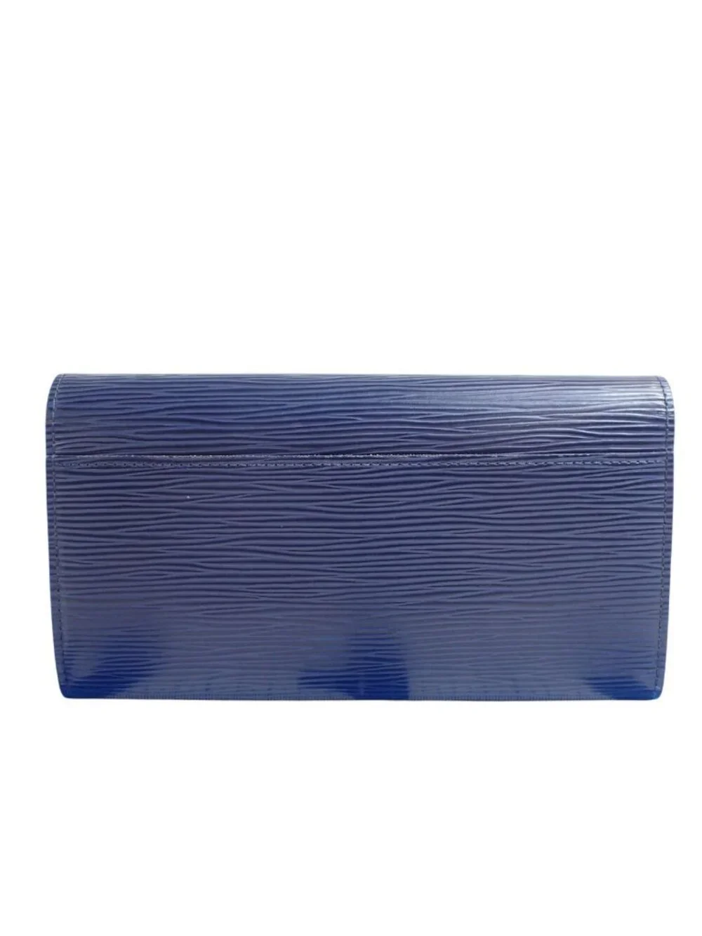 Louis Vuitton Epi Wallet Portefeuille Sarah Indigo Blue